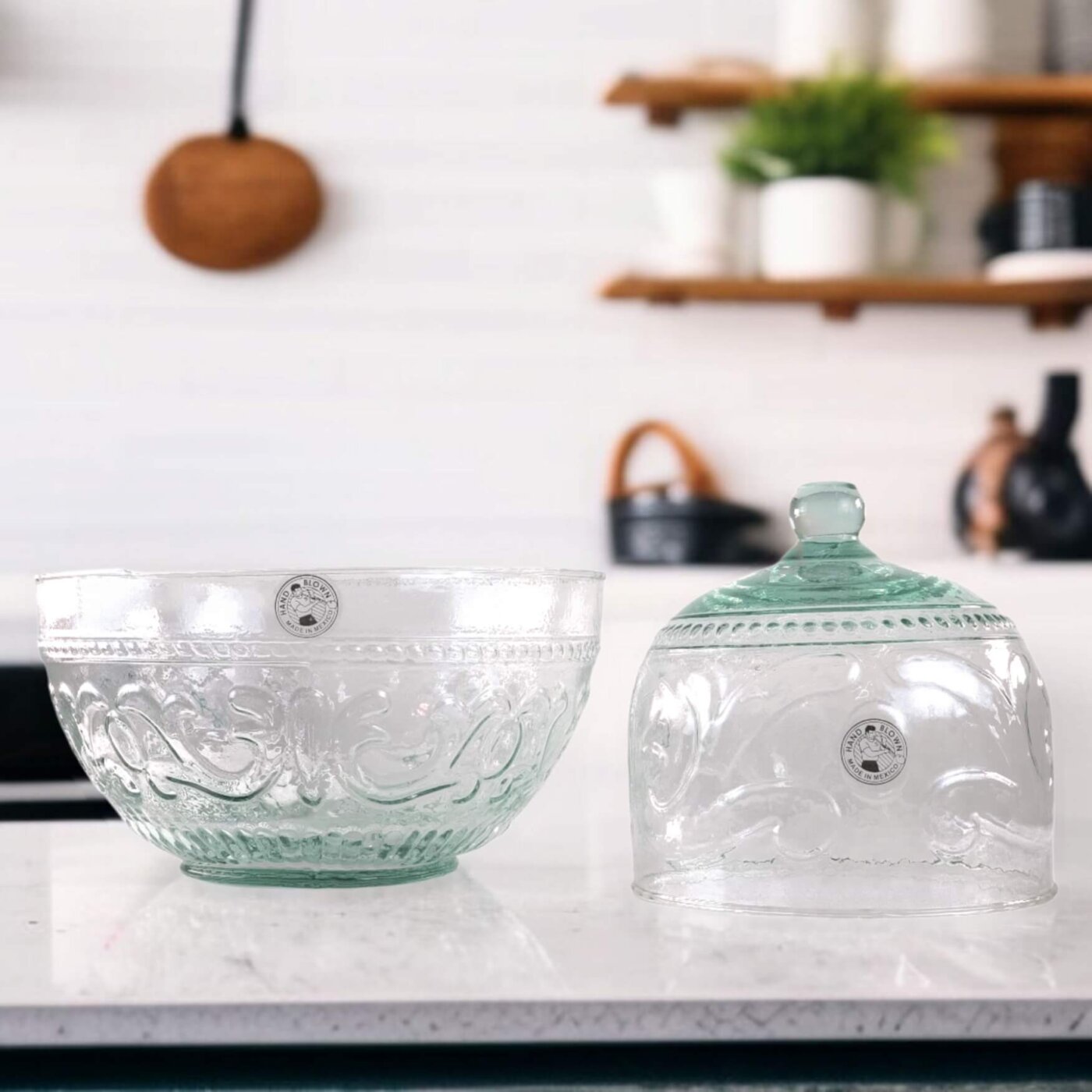 The Glass Shop | Artículos para mesa - Ensaladera y quesera The Glass Shop | Artículos para mesa - Ensaladera y quesera